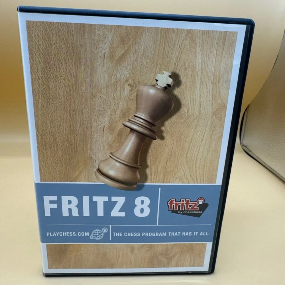 Chessbase Fritz 8 Chess Training Program PC DVD Rom Game - 2 discs